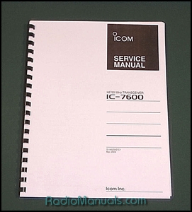 Icom IC-7600 Service Manual